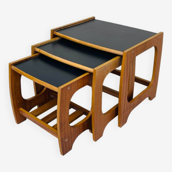 Teak nesting coffee table