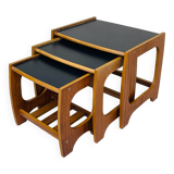 Teak nesting coffee table