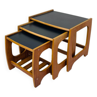 Teak nesting coffee table