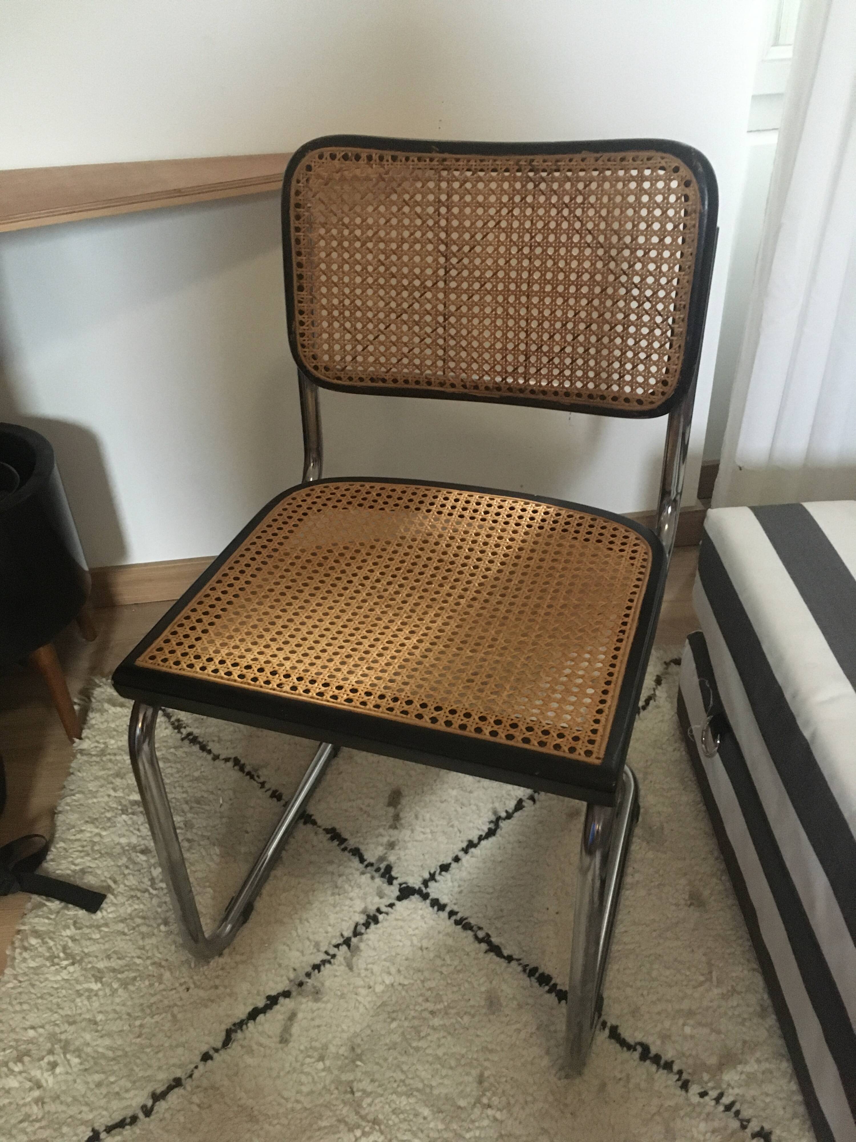 Cesca Chair by Marcel Breuer Model B32