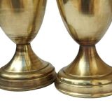 Paire de vases art déco en laiton-danois-1920