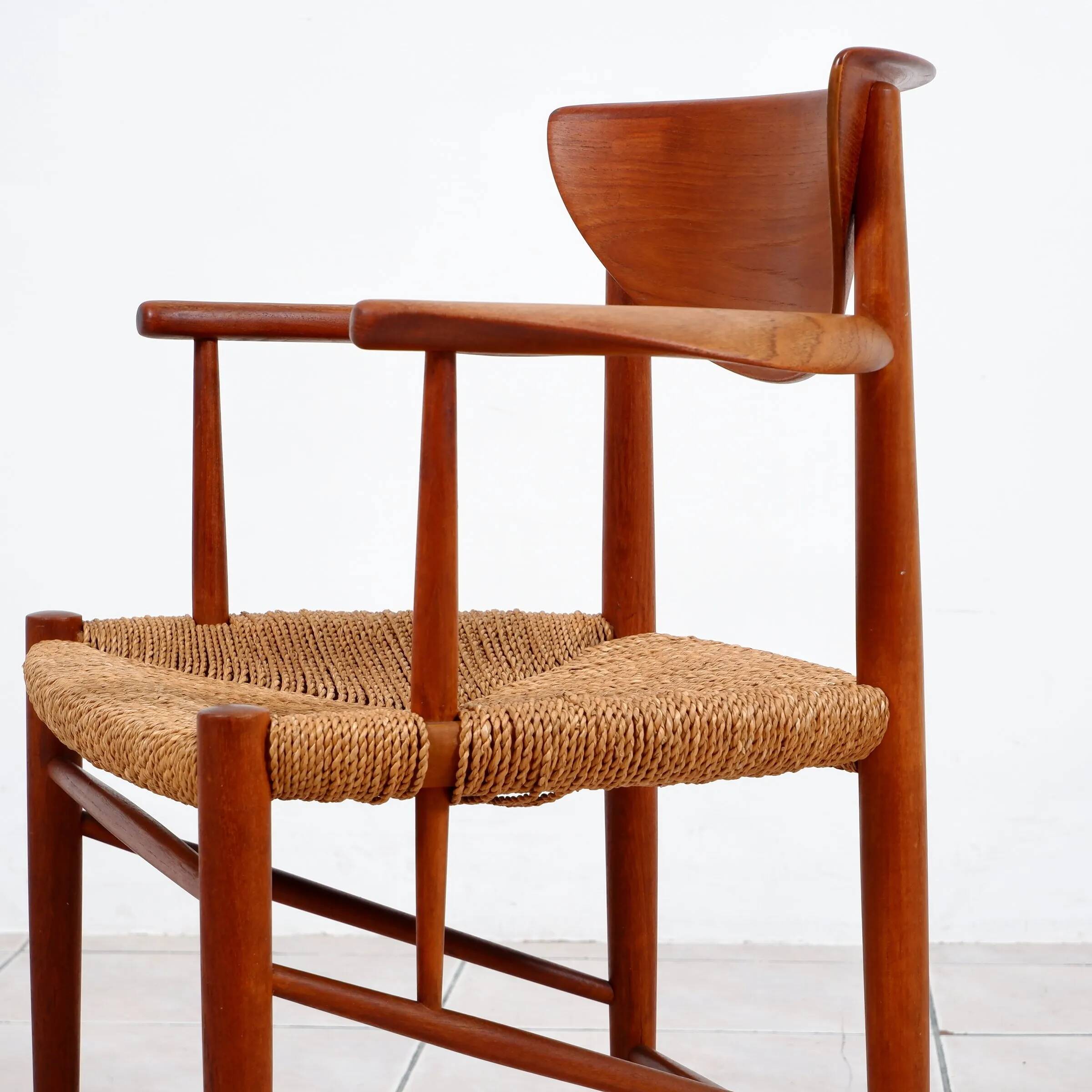 Teak Armchair "317" by Peter Hvidt & Orla Molgaard-Nielsen for Søborg