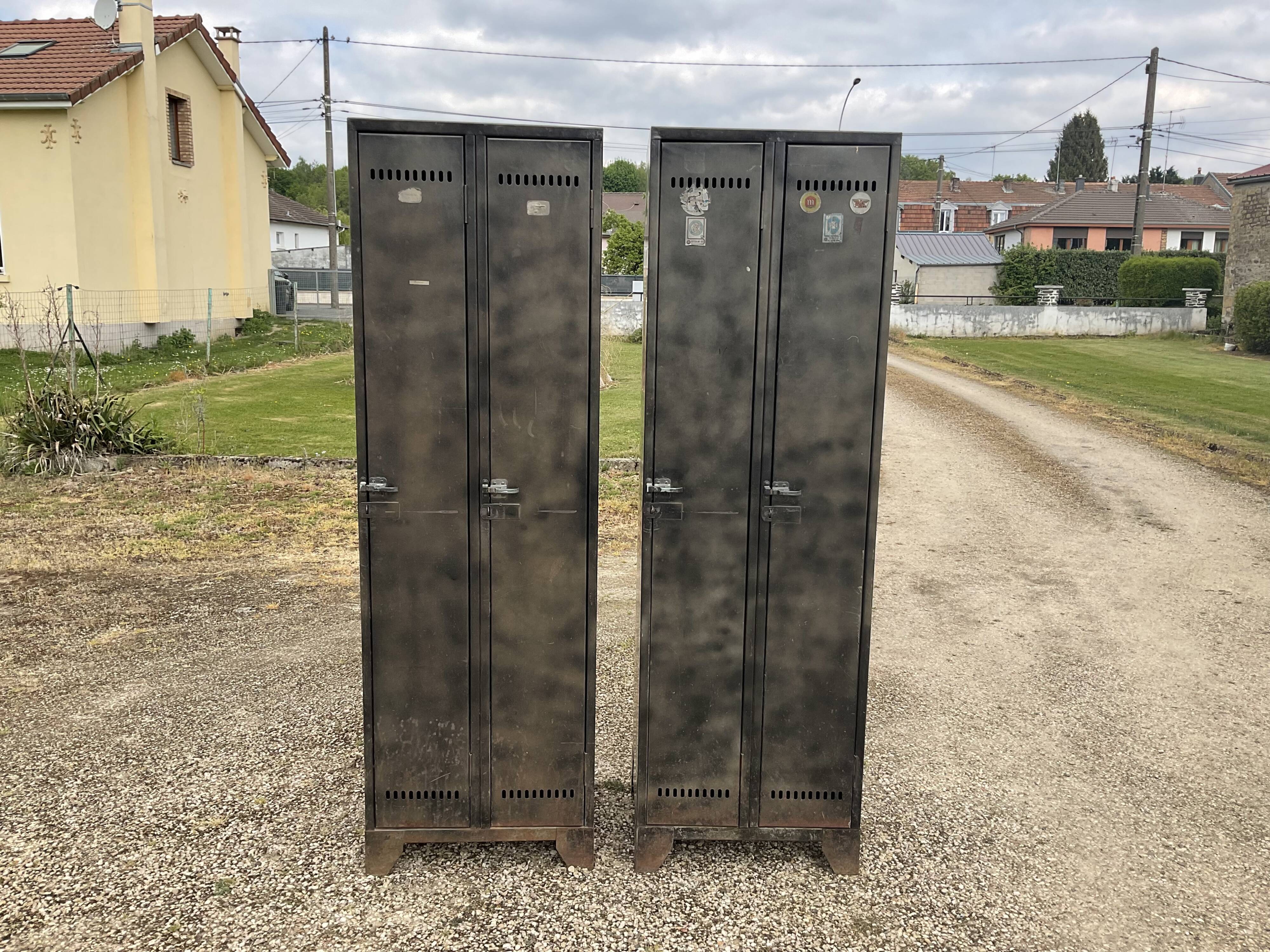 Metal cabinets