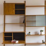 Mid-Century Modern Teak Wall Unit attributed to Kurt Østervig, 1960