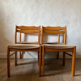 Scandinavian wooden chairs