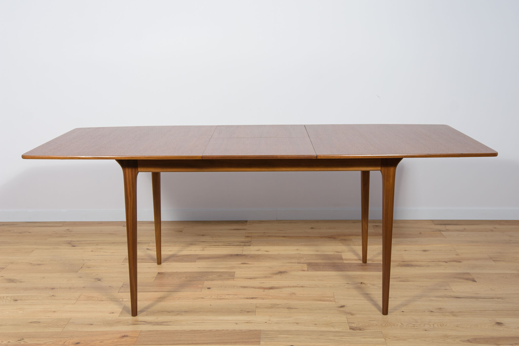 Mid-century teak extendable dining table from mcintosh, 1960s