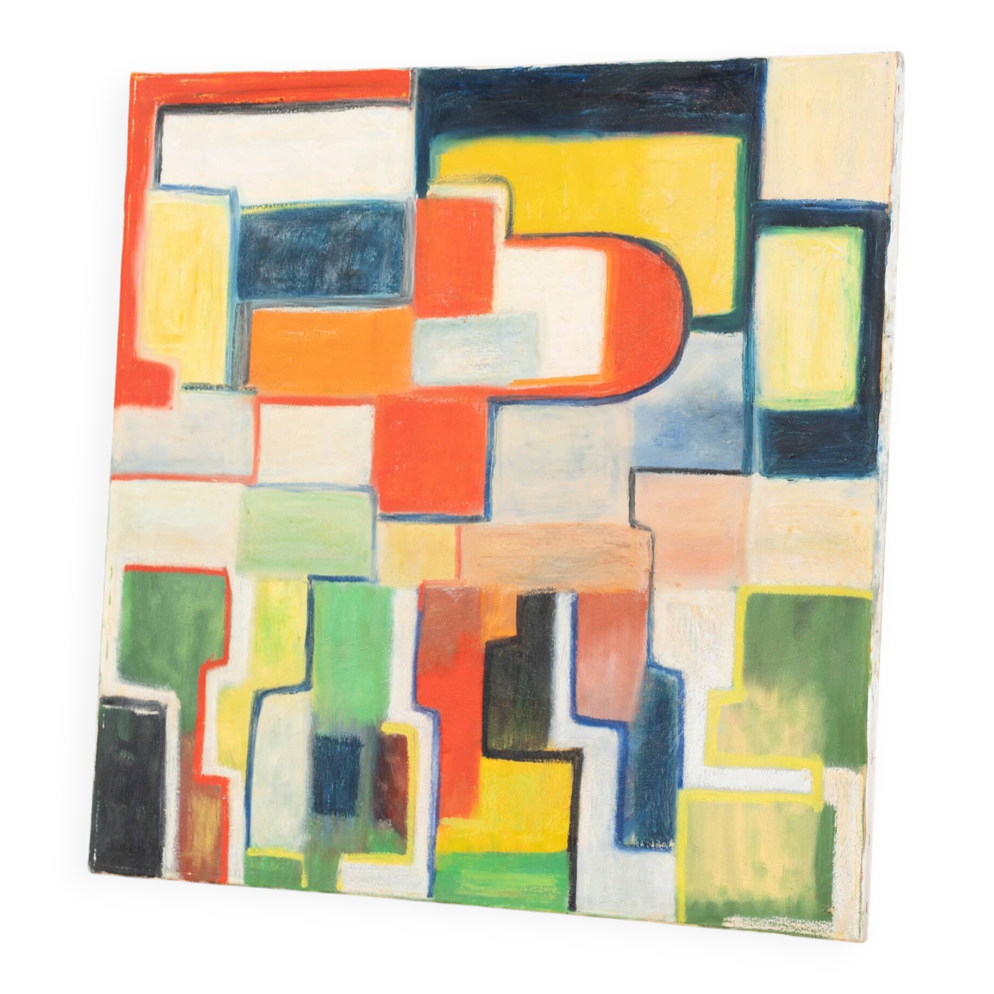 Large abstract dutch painting