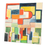 Large abstract dutch painting