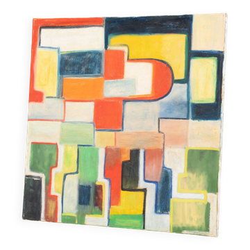 Large abstract dutch painting