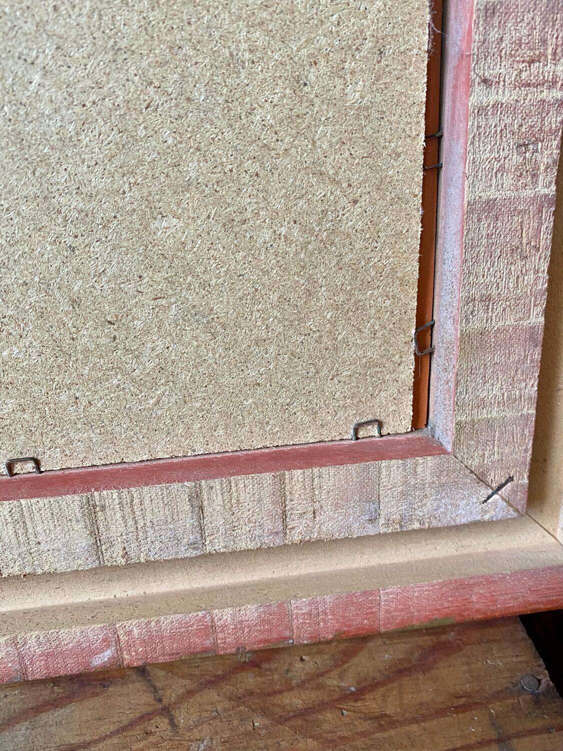 Large gilded wood mirror