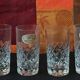 Set of 6 crystal liquor glasses - Bayel