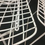 Series of 6 wire chairs by Harry Bertoia for Knoll International