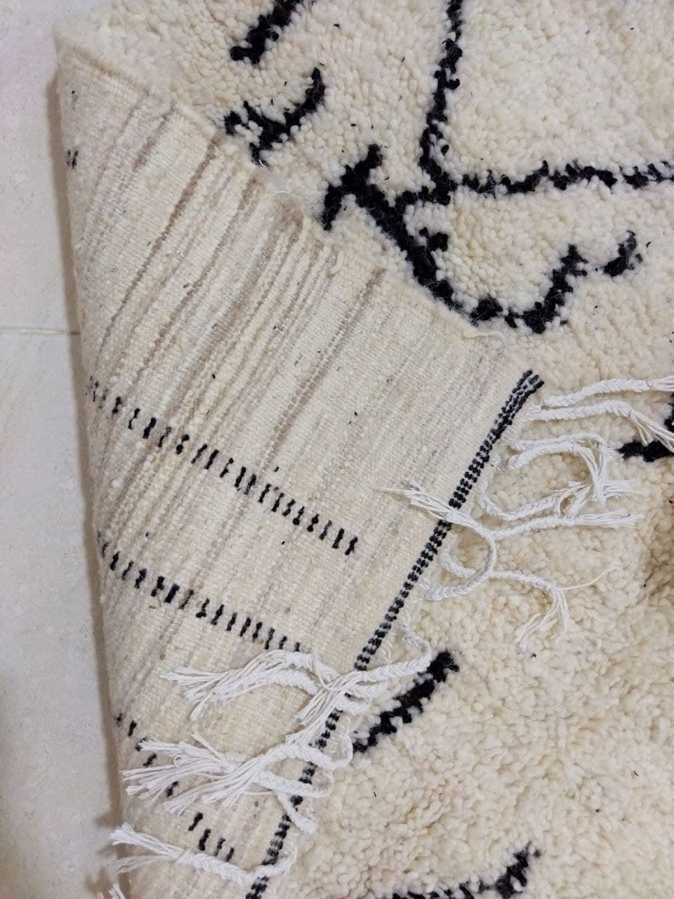 Moroccan Berber Wool Rug 246 x 146cm