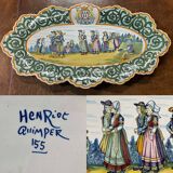 Quimper earthenware dish from the early 20th century