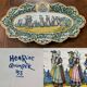 Quimper earthenware dish from the early 20th century