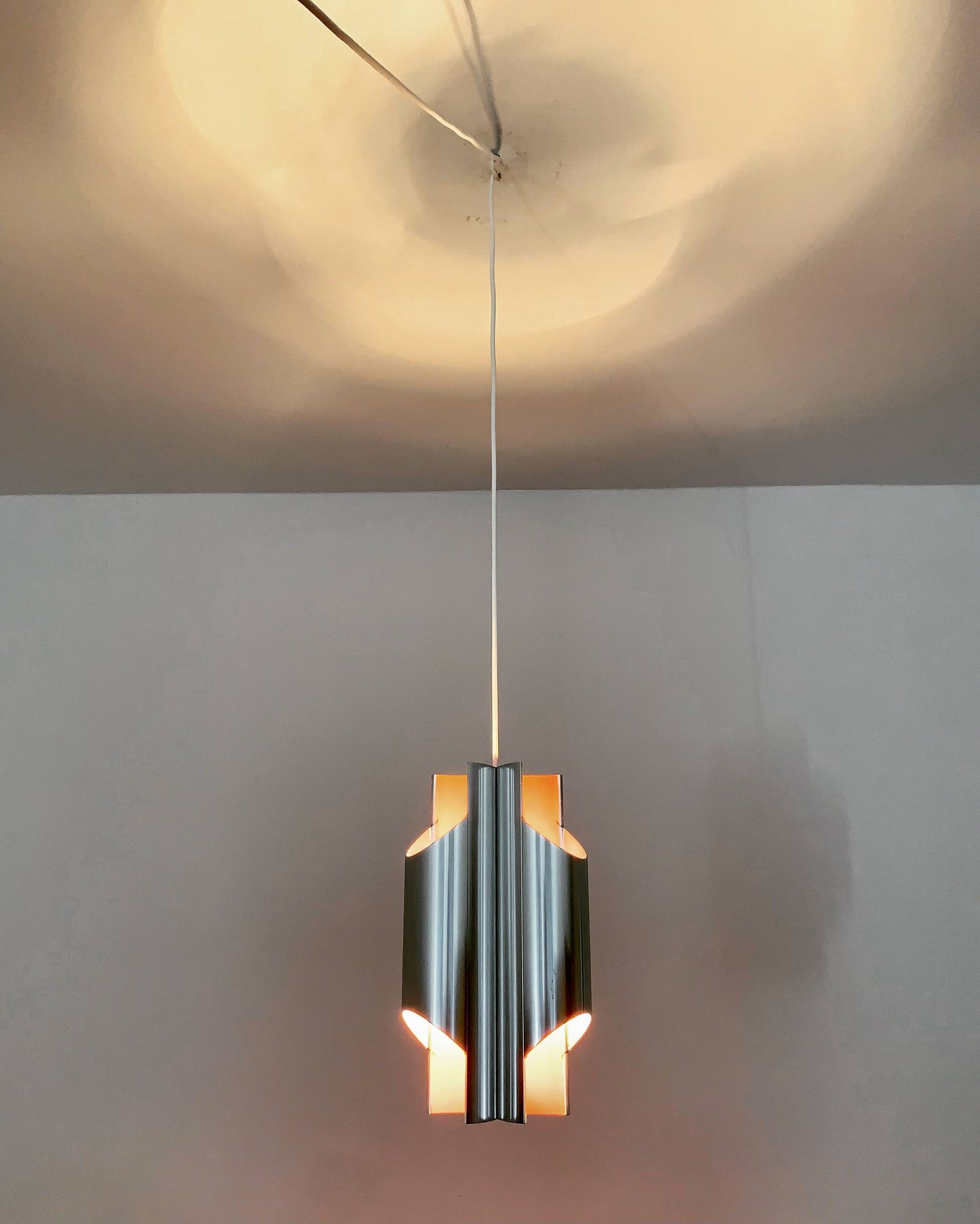 Suspension en métal par Bent Karlby pour Lyfa