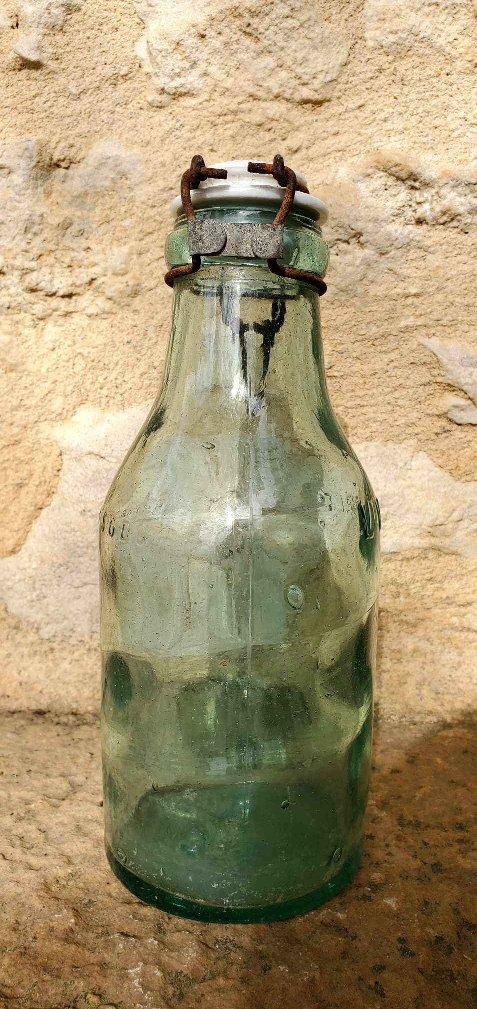 Bouteille de lait L'Idéale contenance 1L