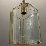 Italian glass brass pendant ceiling lamp