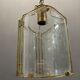 Italian glass brass pendant ceiling lamp
