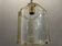 Italian glass brass pendant ceiling lamp