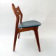 Un lot de deux chaises danoises modele 310 d'Erik Buck, 1960