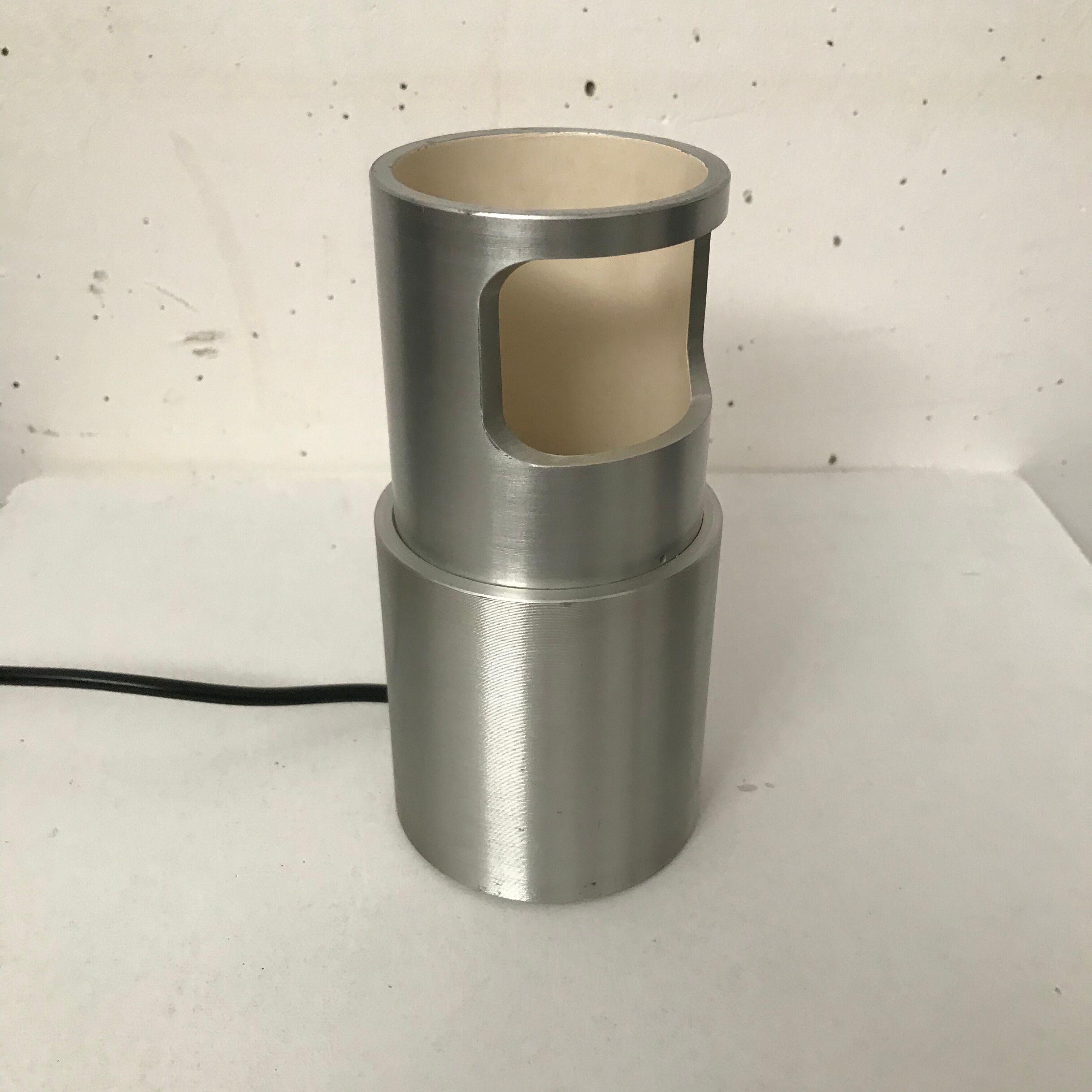 Italian aluminum lamp 1970