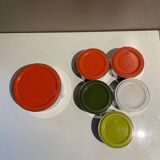 Set of 6 Isamu Kenmochi 70 Ashtrays