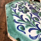 Old Andalusian tile from Triana (Seville), late 19th century.