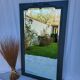 Antique beveled mirror