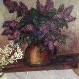 Painting oil XIX ieme