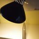 Lamp architect with lampshade in enamelled plate and 2 articulated arms brand ledu