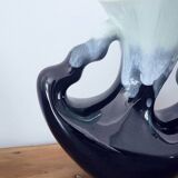 Glazed ceramic vase
