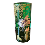 Old scroll vase by François-Théophile LEGRAS (1839-1916)