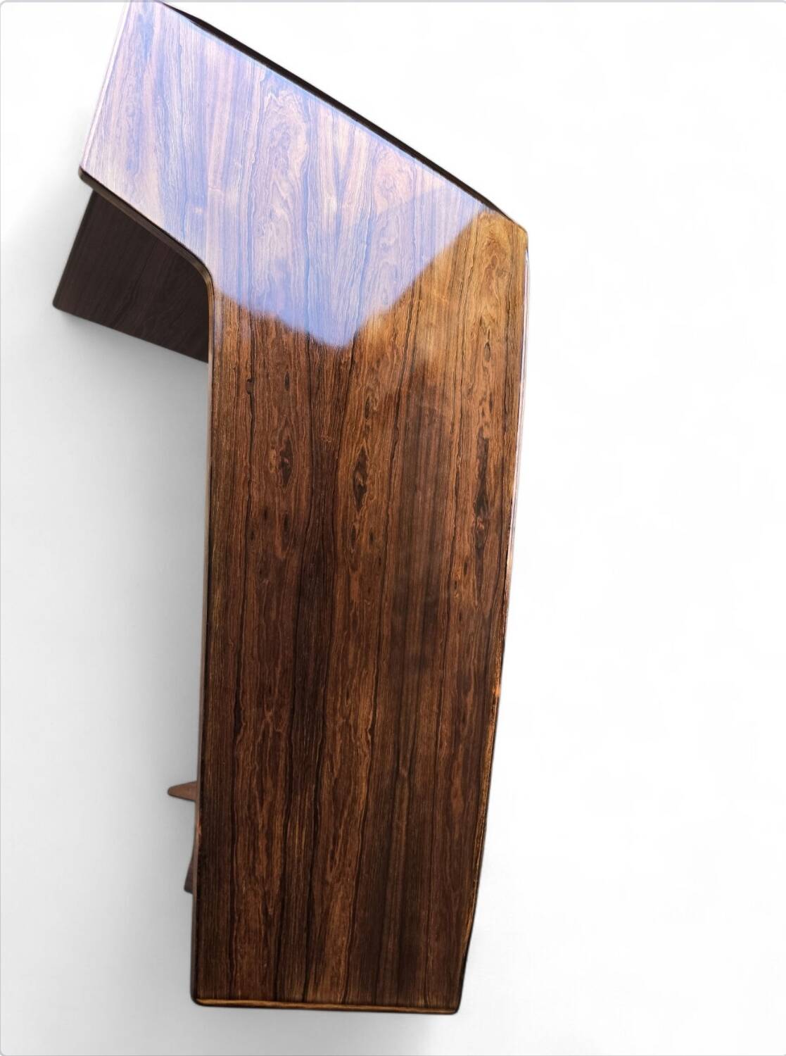 Midcentury Boomerang bureau van Peter Løvig Nielsen voor Hedensted