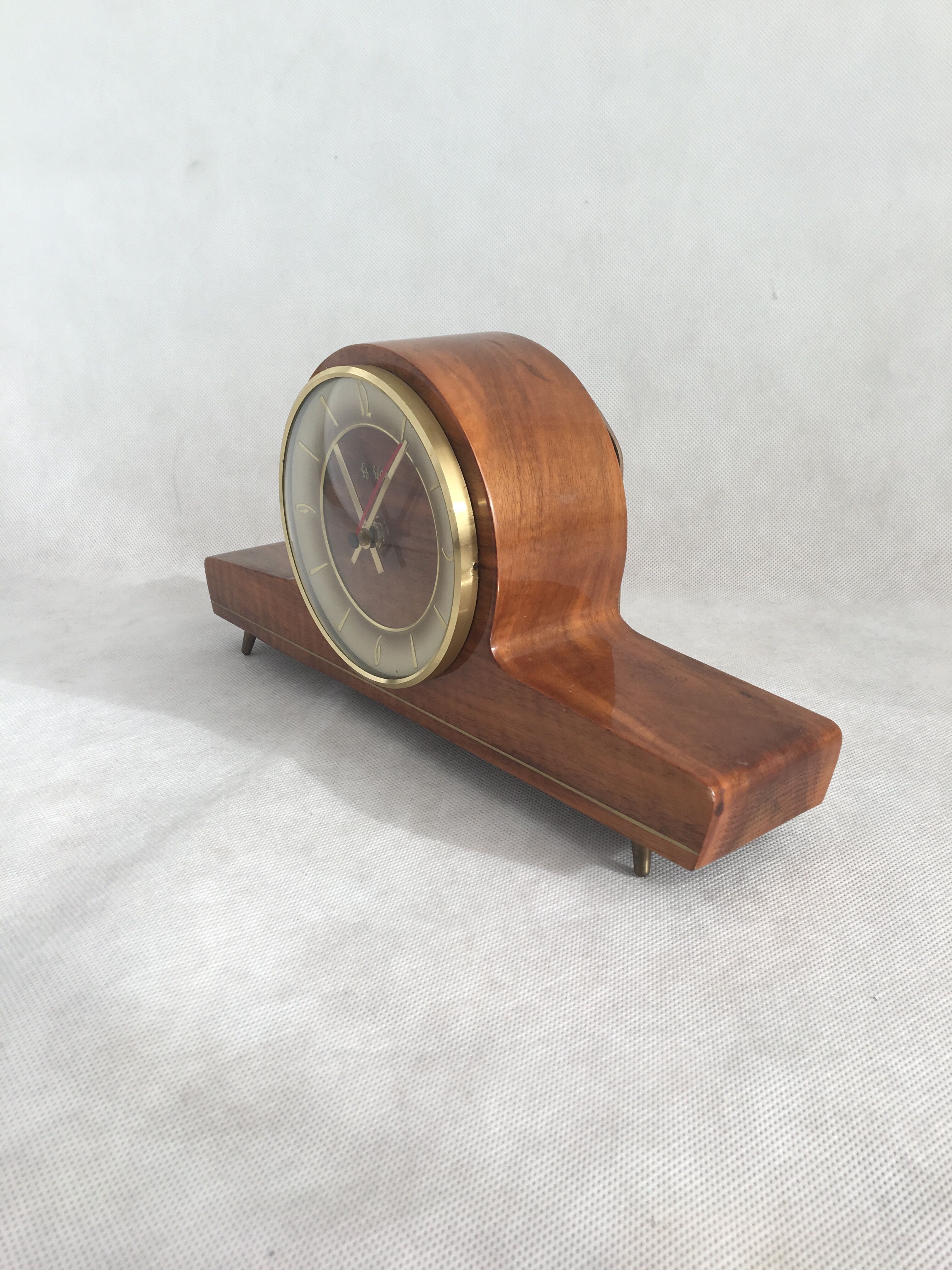 Art Deco Style Mantel Clock, 1950s