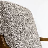 Paire de fauteuils vintage restaurés, tissu par Kvadrat, 1960