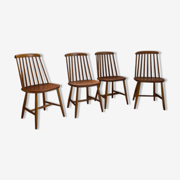 4 Scandinavian chairs Sweden Stolfabrik