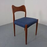 Model 308 Chair by Arne Hovmand-Olsen for Mogens Kold, 1956