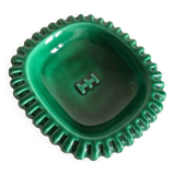 Green ceramic pocket tray