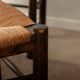 Vintage French Brutalist Dining Chairs by Georges Robert, 1950s, Set of 6