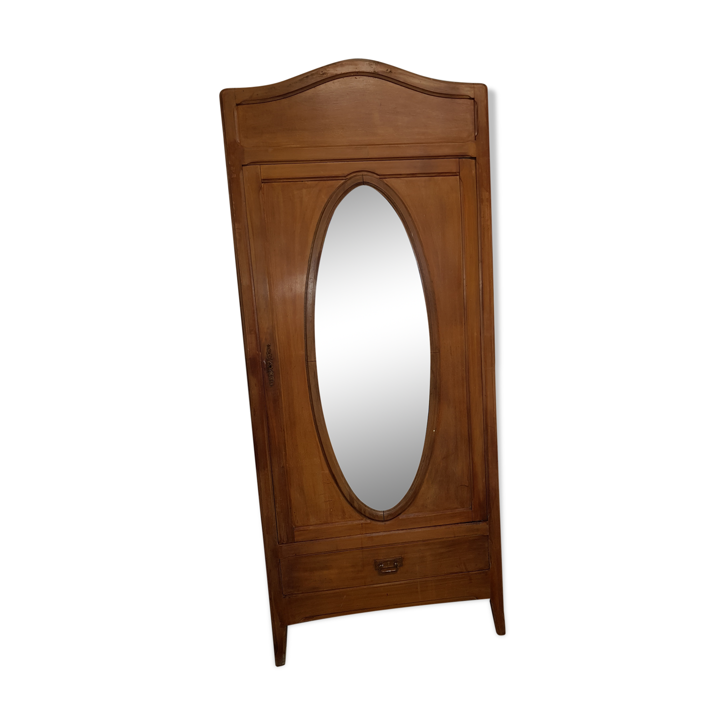 Parisian wardrobe with mirror