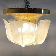 Lustre vintage de Glashutte Limburg, 1960