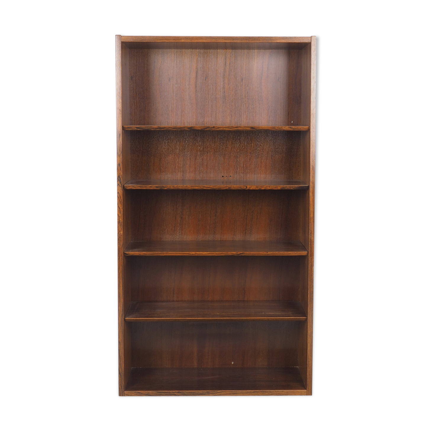 Small vintage rosewood bookcase by Carlo Jensen for Hundevad, 1960's