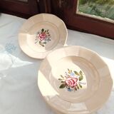 12 Digoin soup plates