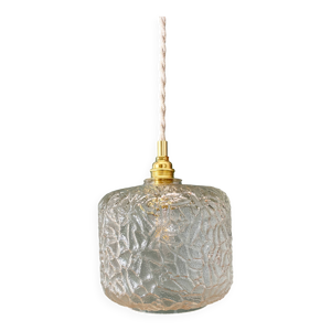 suspension globe vintage - verre