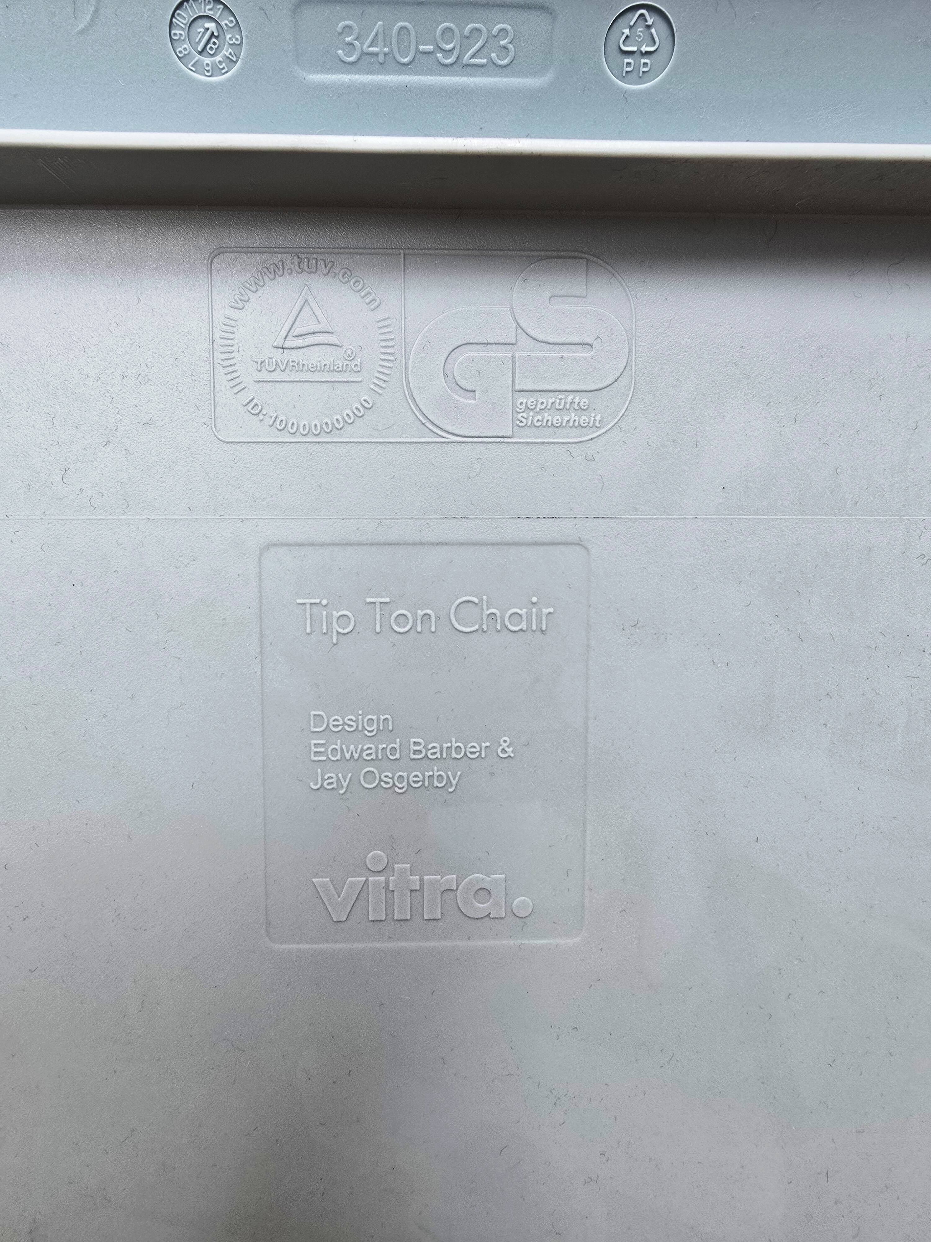 Set of 3 Tip Ton chairs, Vitra