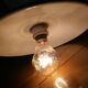 Set of 3 antique hanging lamps