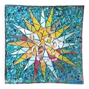 Murano - coupe en marqueterie