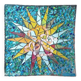 Murano - glass marquetry bowl "Omaggio a Gaudi"