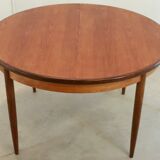 Round g-plan vintage dining table extendable 'breadsell'